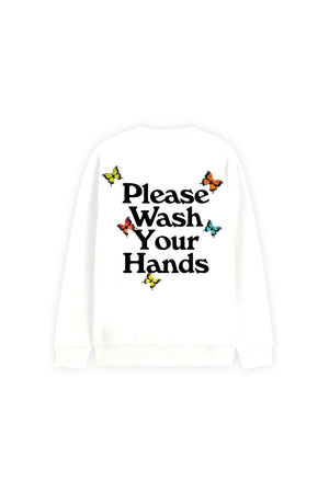 “Please Wash Your Hands” Crew Neck
